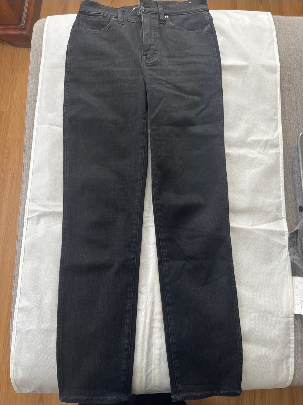 Madewell Black Straight-Leg Men's Jeans
